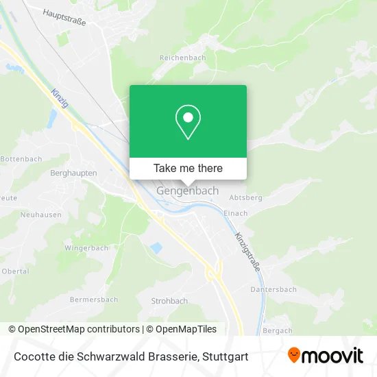 Карта Cocotte die Schwarzwald Brasserie