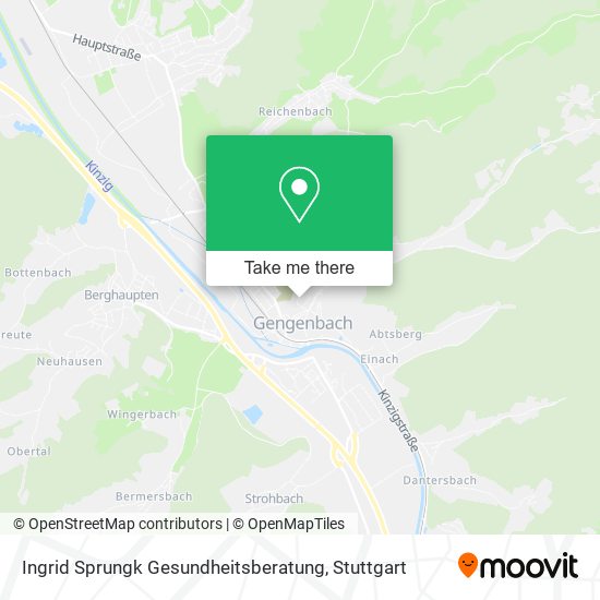 Ingrid Sprungk Gesundheitsberatung map