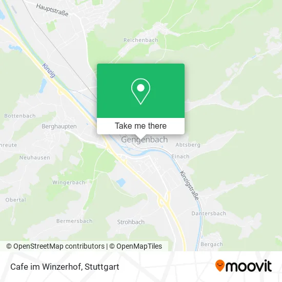 Карта Cafe im Winzerhof