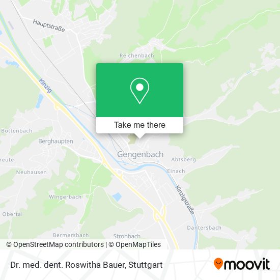 Dr. med. dent. Roswitha Bauer map