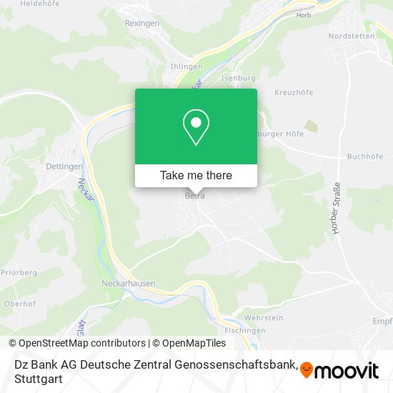 Dz Bank AG Deutsche Zentral Genossenschaftsbank map