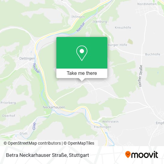 Карта Betra Neckarhauser Straße