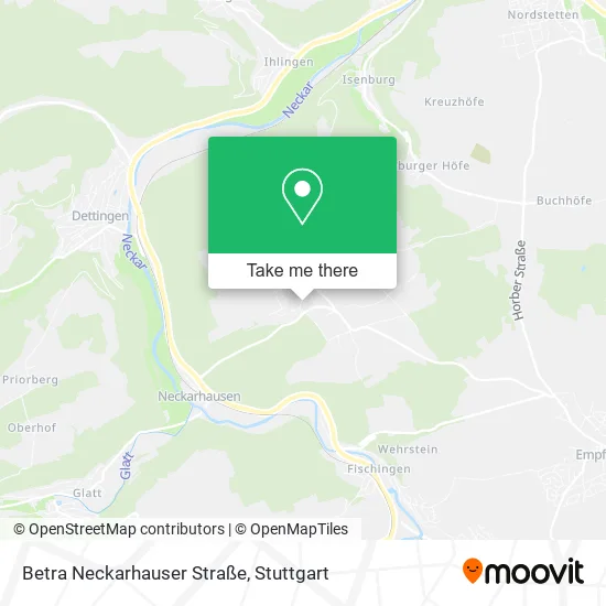 Карта Betra Neckarhauser Straße