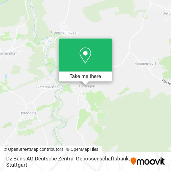 Карта Dz Bank AG Deutsche Zentral Genossenschaftsbank