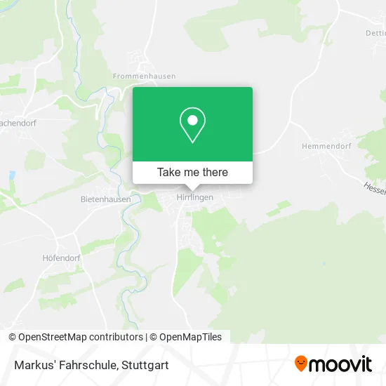 Markus' Fahrschule map