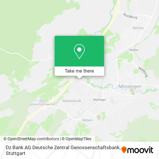 Карта Dz Bank AG Deutsche Zentral Genossenschaftsbank