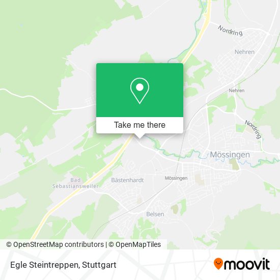 Egle Steintreppen map