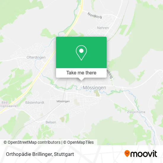 Карта Orthopädie Brillinger