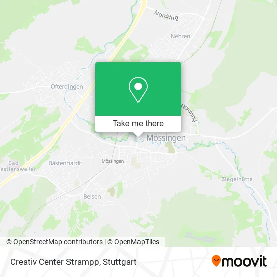 Карта Creativ Center Strampp