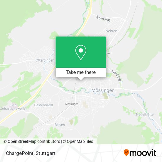 ChargePoint map