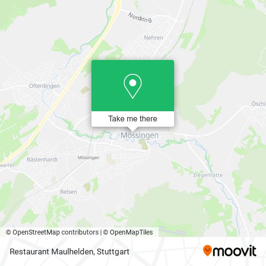 Restaurant Maulhelden map