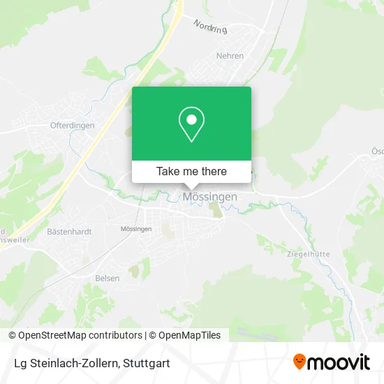 Карта Lg Steinlach-Zollern