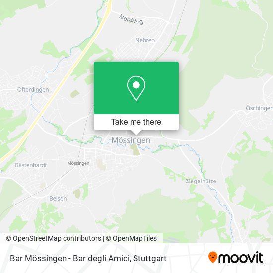 Bar Mössingen - Bar degli Amici map