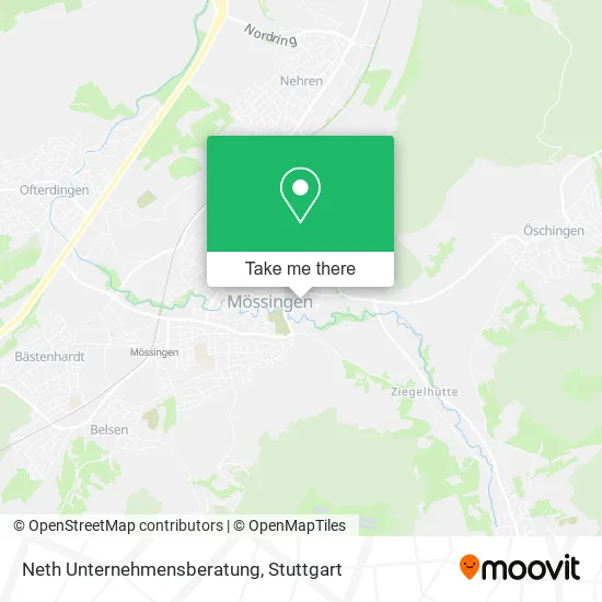 Карта Neth Unternehmensberatung