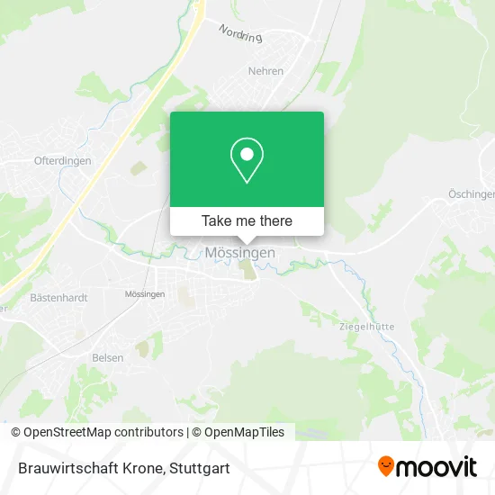 Карта Brauwirtschaft Krone
