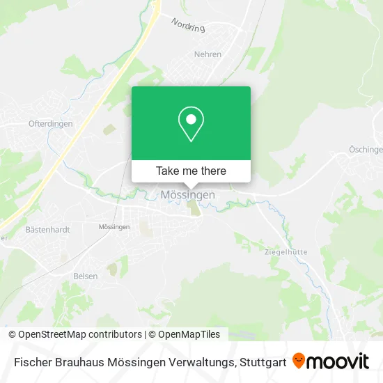 Карта Fischer Brauhaus Mössingen Verwaltungs