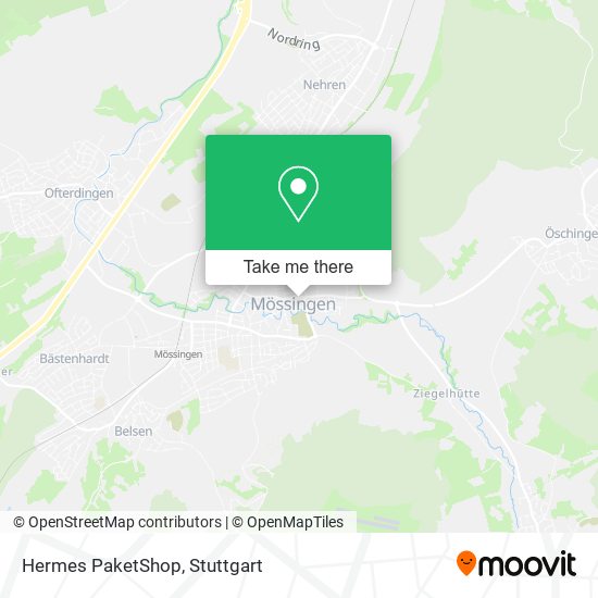 Карта Hermes PaketShop