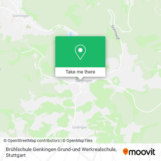 Brühlschule Genkingen Grund-und Werkrealschule map
