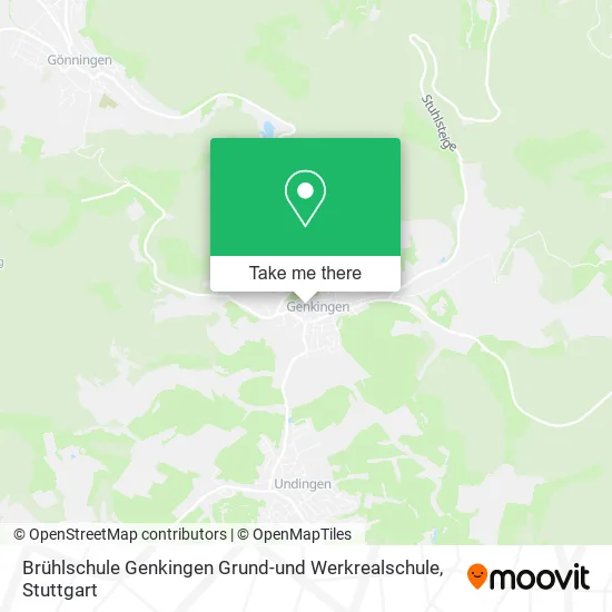 Карта Brühlschule Genkingen Grund-und Werkrealschule