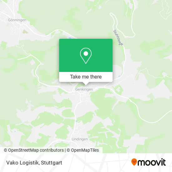 Карта Vako Logistik