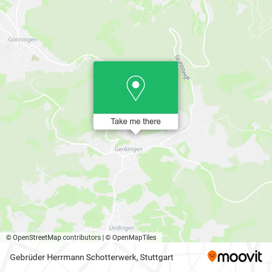 Карта Gebrüder Herrmann Schotterwerk