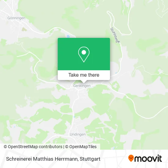Карта Schreinerei Matthias Herrmann