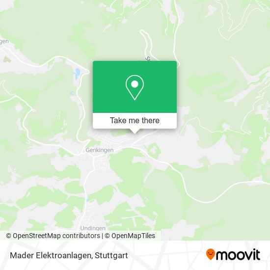 Mader Elektroanlagen map