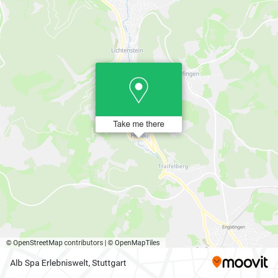 Alb Spa Erlebniswelt map