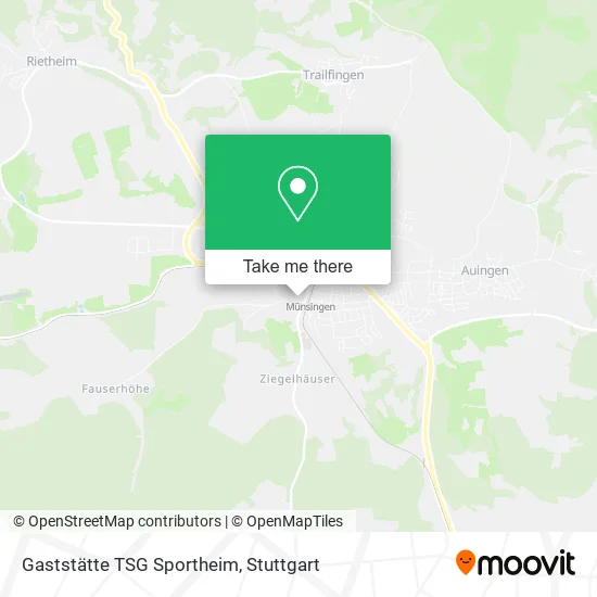 Карта Gaststätte TSG Sportheim