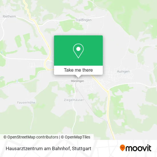 Карта Hausarztzentrum am Bahnhof