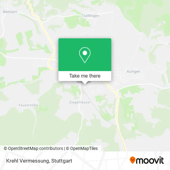 Карта Krehl Vermessung