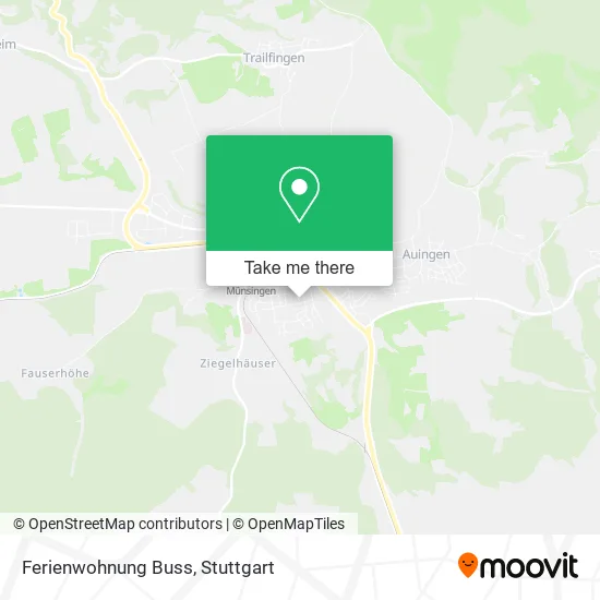 Карта Ferienwohnung Buss
