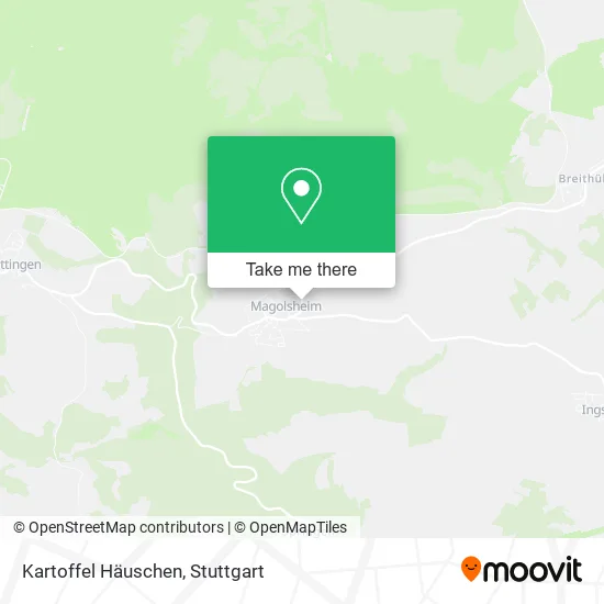 Карта Kartoffel Häuschen