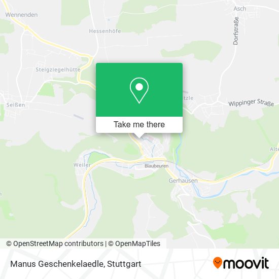 Manus Geschenkelaedle map