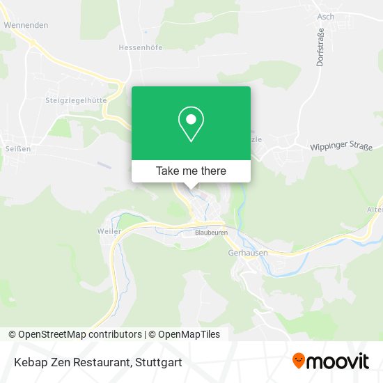 Карта Kebap Zen Restaurant