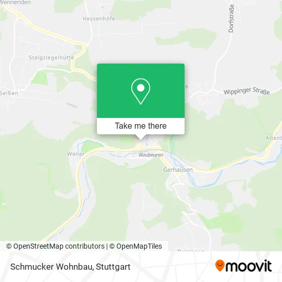 Карта Schmucker Wohnbau