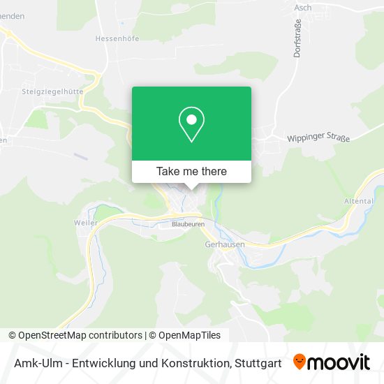 Amk-Ulm - Entwicklung und Konstruktion map