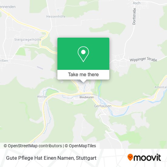 Gute Pflege Hat Einen Namen map