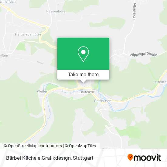 Карта Bärbel Kächele Grafikdesign