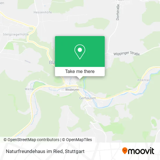 Карта Naturfreundehaus im Ried