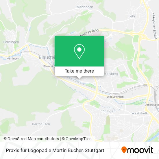 Praxis für Logopädie Martin Bucher map