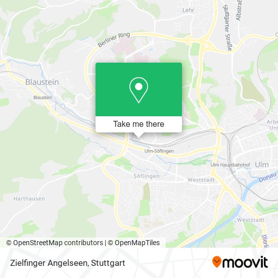 Карта Zielfinger Angelseen