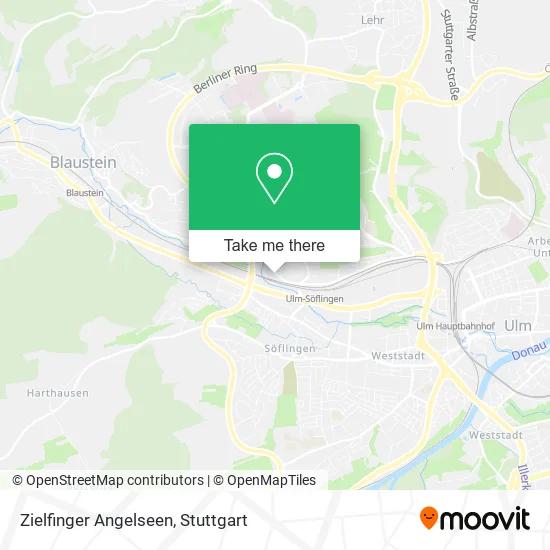 Карта Zielfinger Angelseen