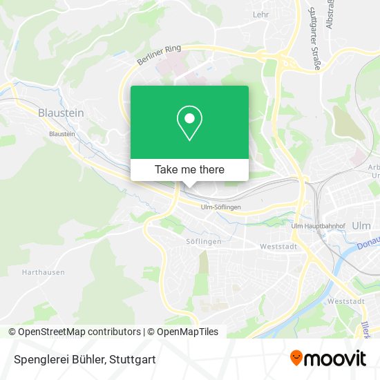 Spenglerei Bühler map