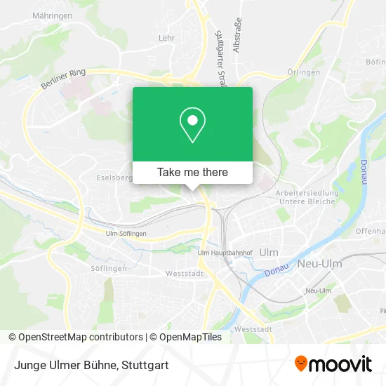 Карта Junge Ulmer Bühne
