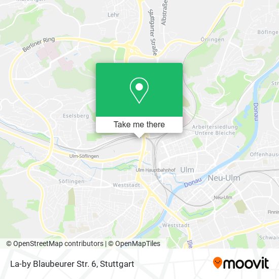 La-by Blaubeurer Str. 6 map