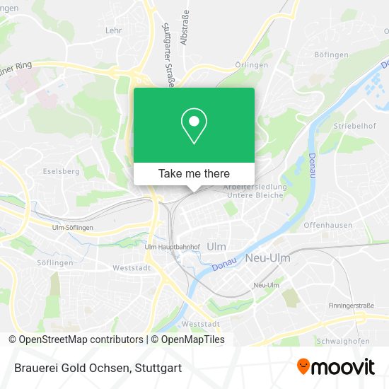 Brauerei Gold Ochsen map