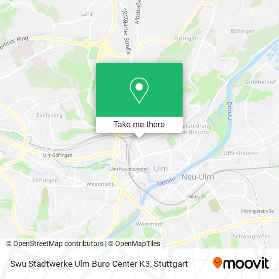 Swu Stadtwerke Ulm Buro Center K3 map
