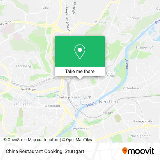 Карта China Restaurant Cooking