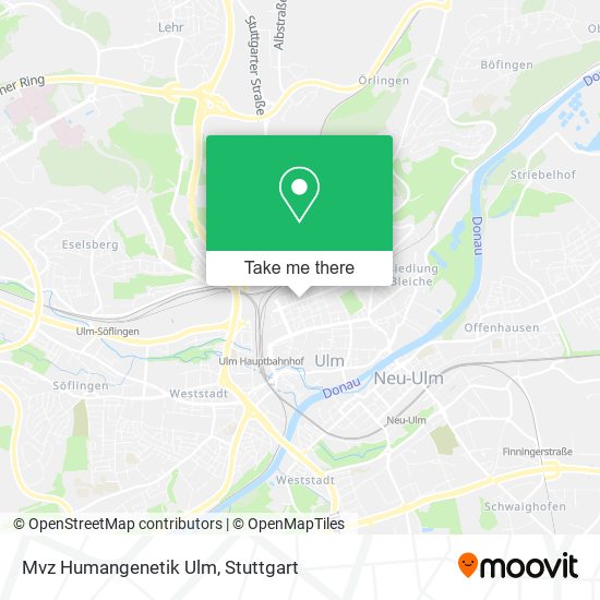 Mvz Humangenetik Ulm map
